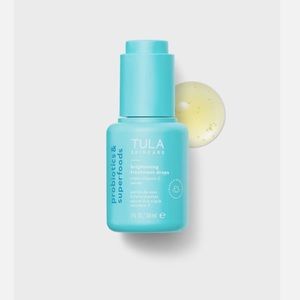 New Tula Skincare Brightening Treatment Drops Triple Vitamin C Serum Full size